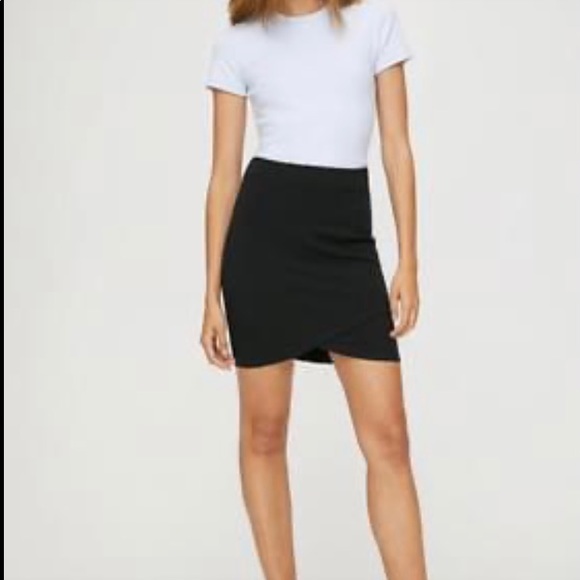 Aritzia Dresses & Skirts - Aritzia TALULA Black Mini Skirt